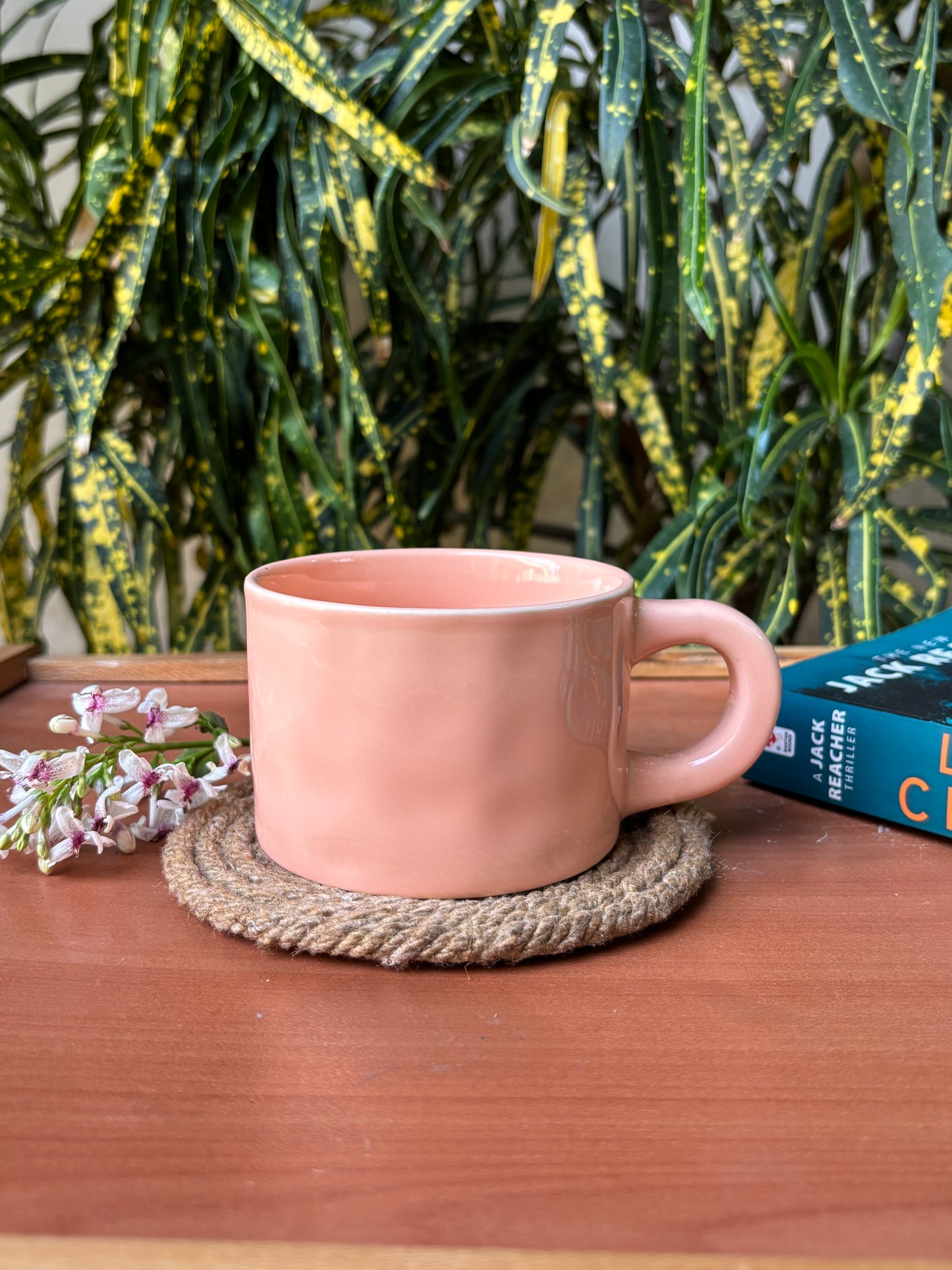 Cozy Curvy Ceramic Coffee Cup