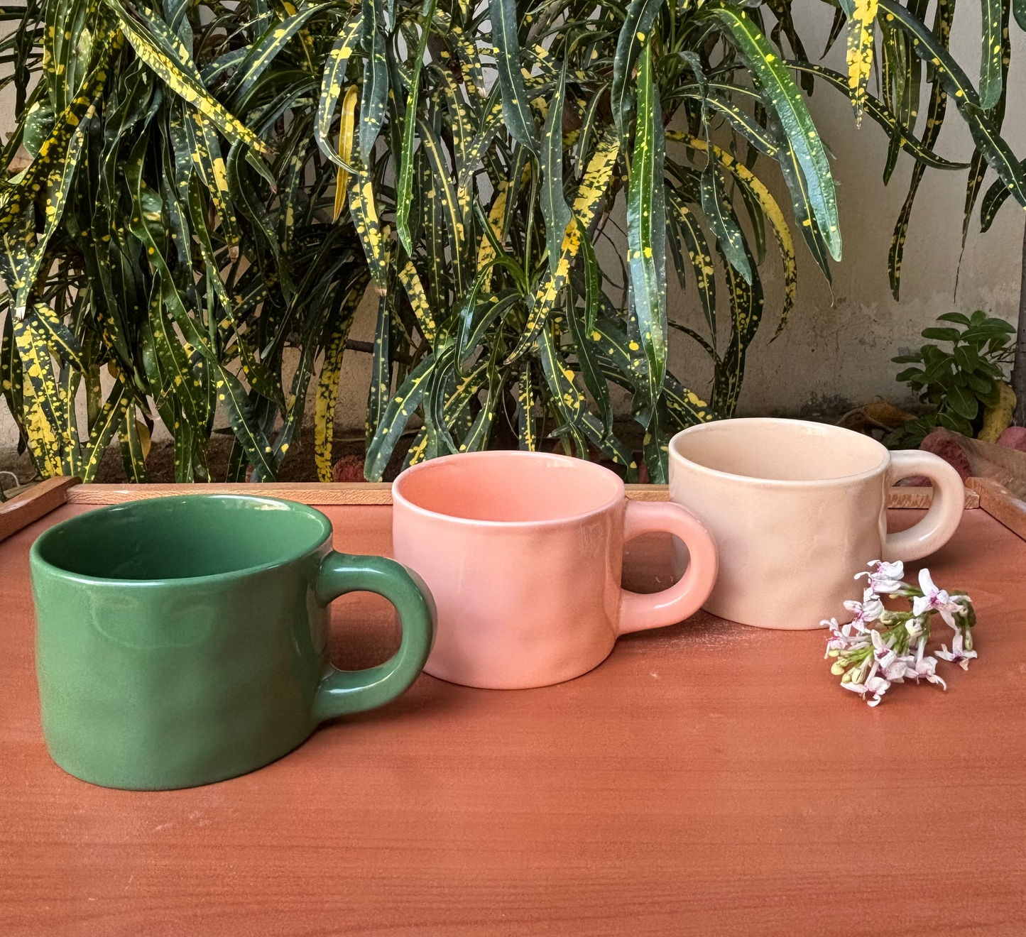 Cozy Curvy Ceramic Coffee Cup
