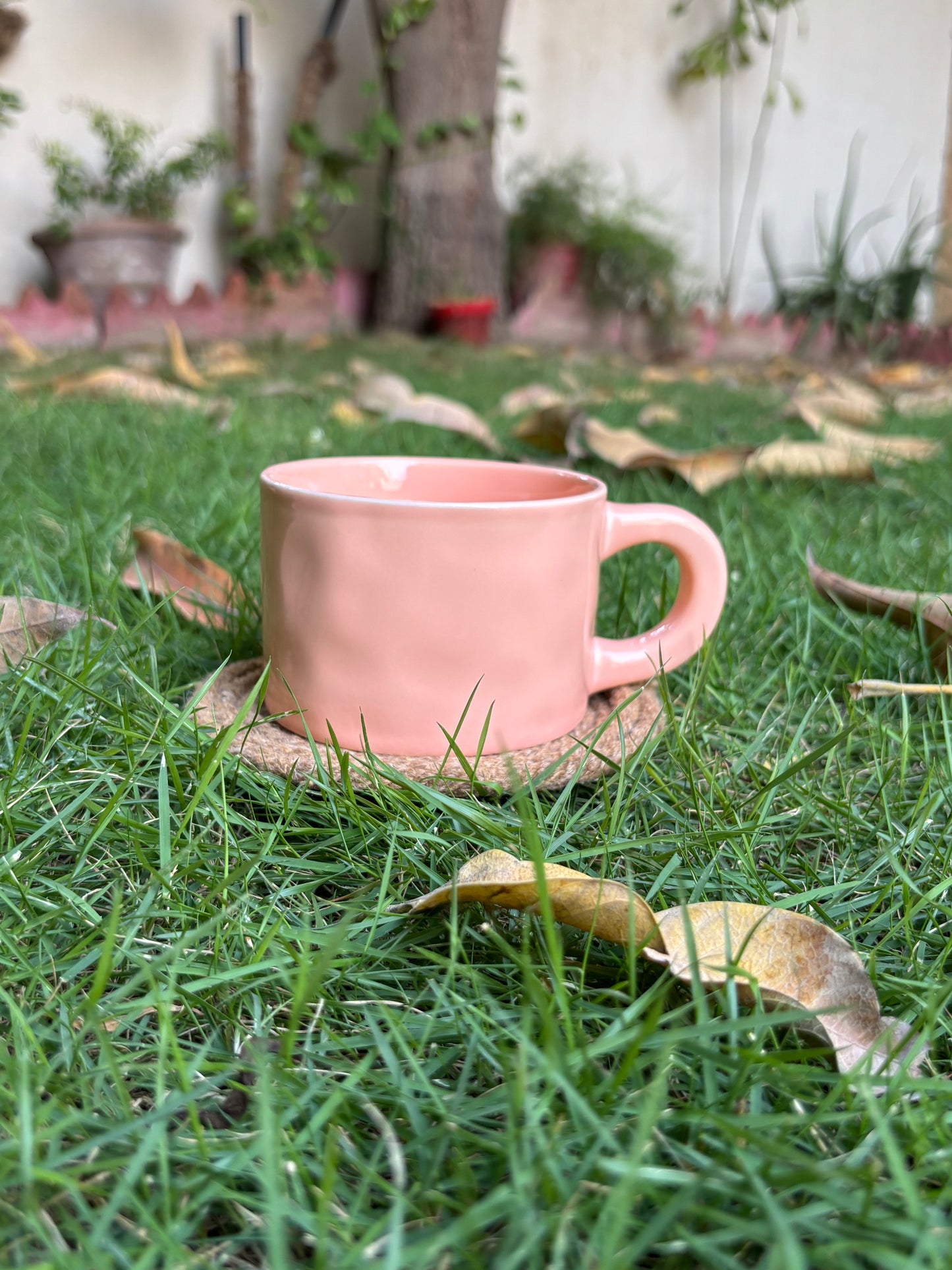 Cozy Curvy Ceramic Coffee Cup