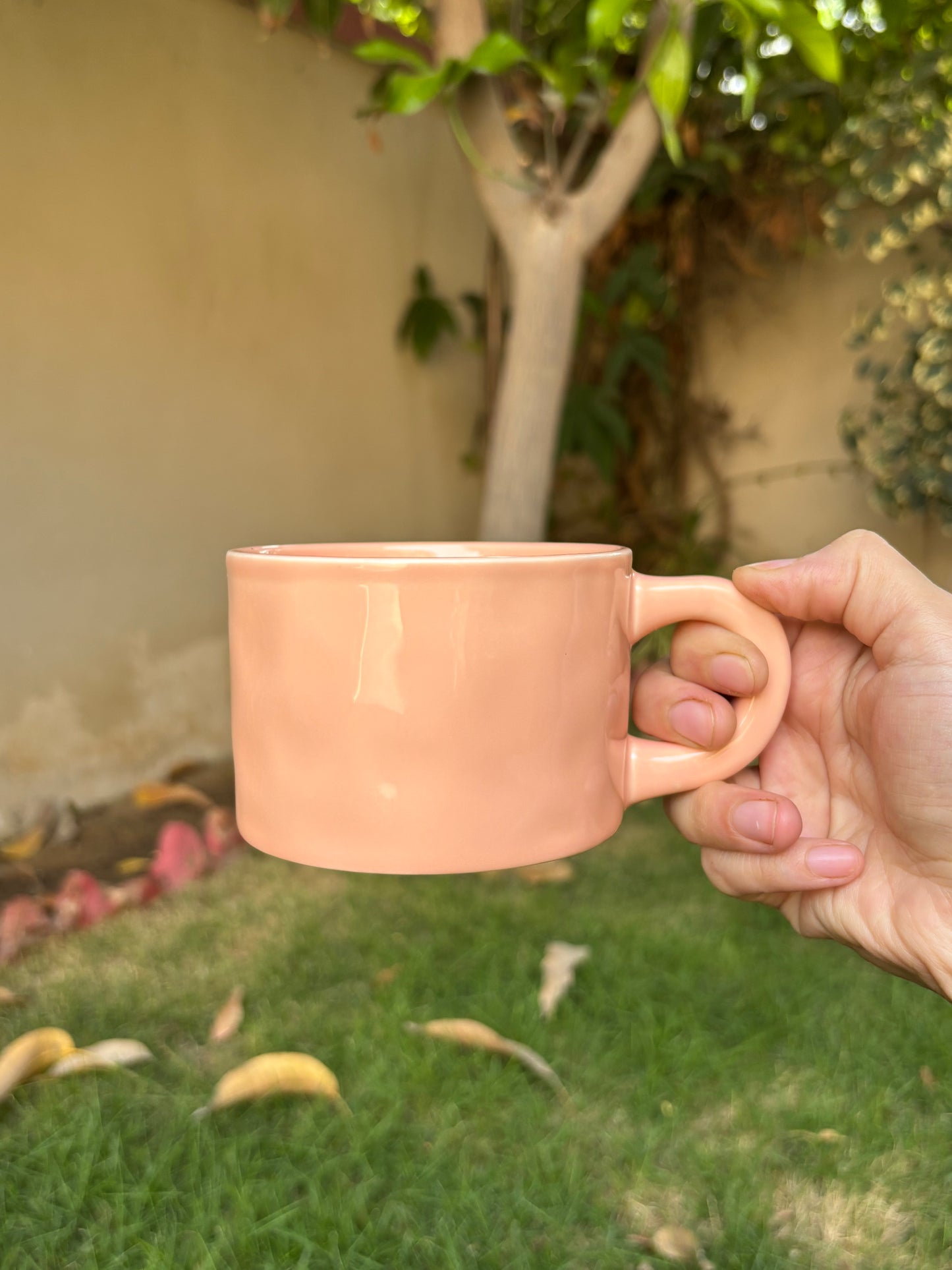 Cozy Curvy Ceramic Coffee Cup