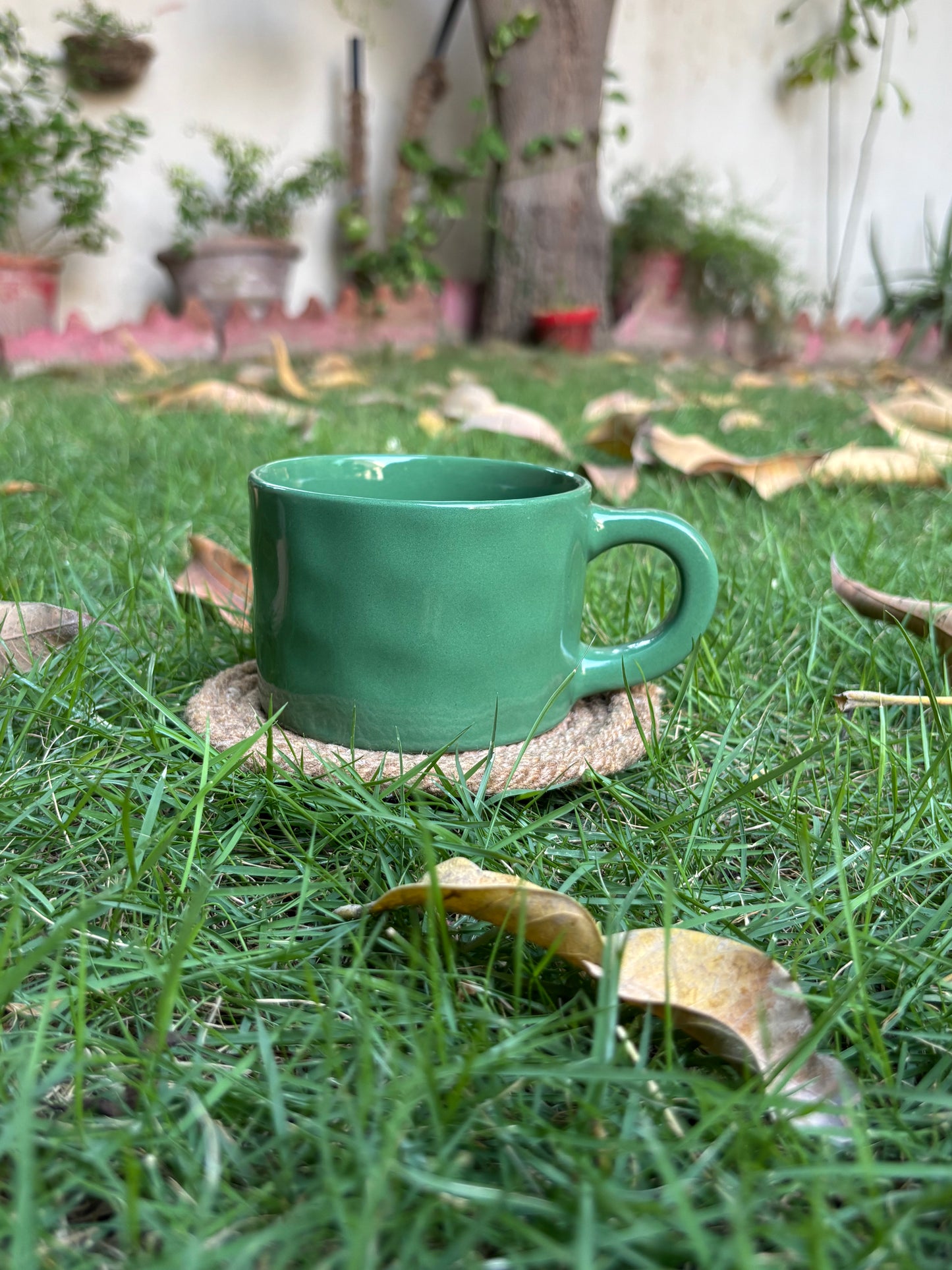 Cozy Curvy Ceramic Coffee Cup