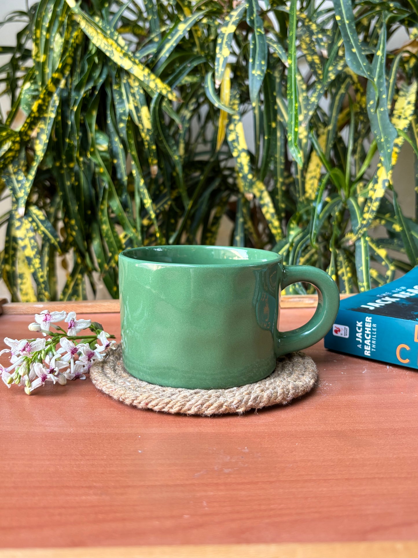 Cozy Curvy Ceramic Coffee Cup
