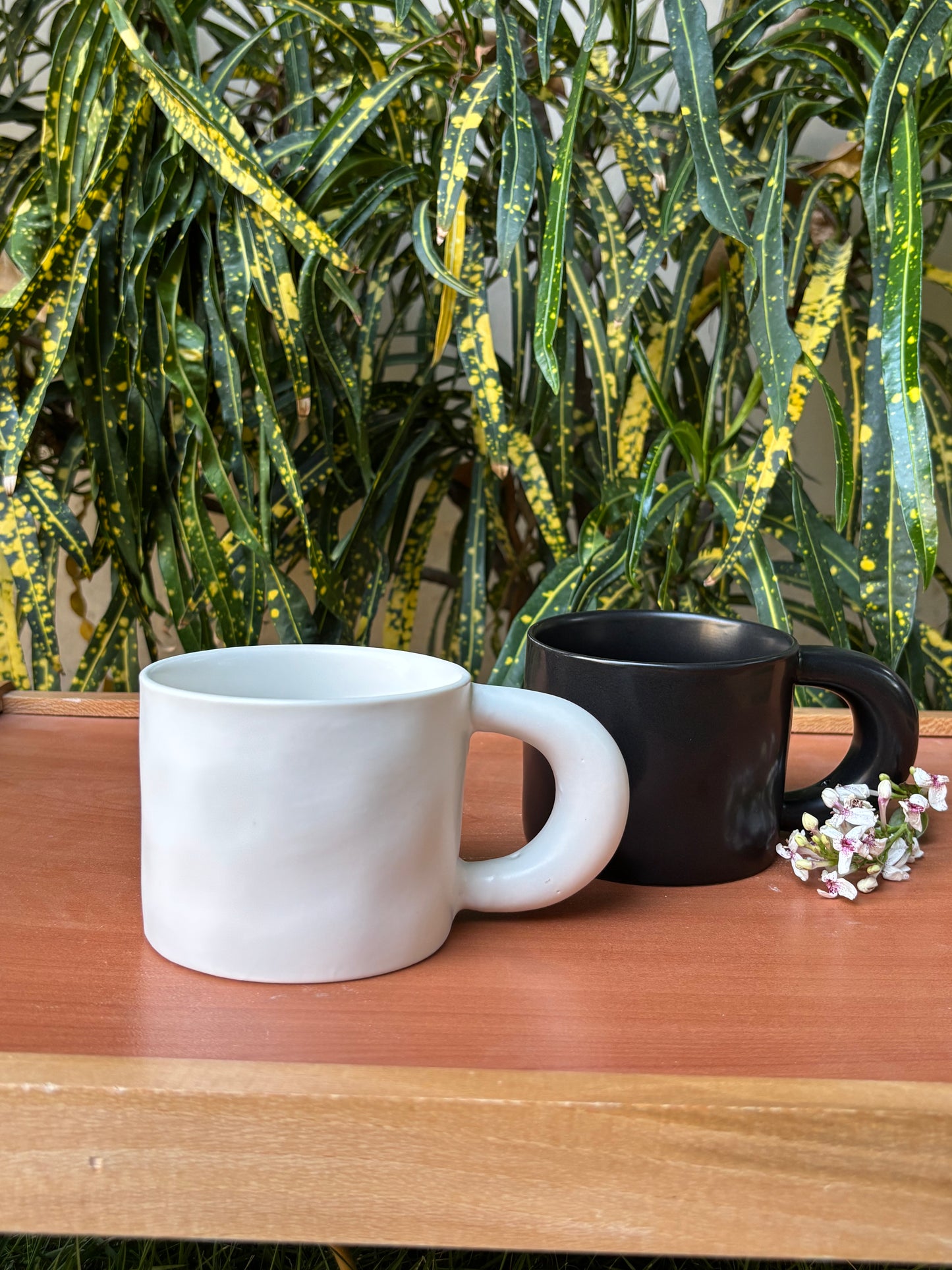 Chunky Loop Handle Ceramic Mug
