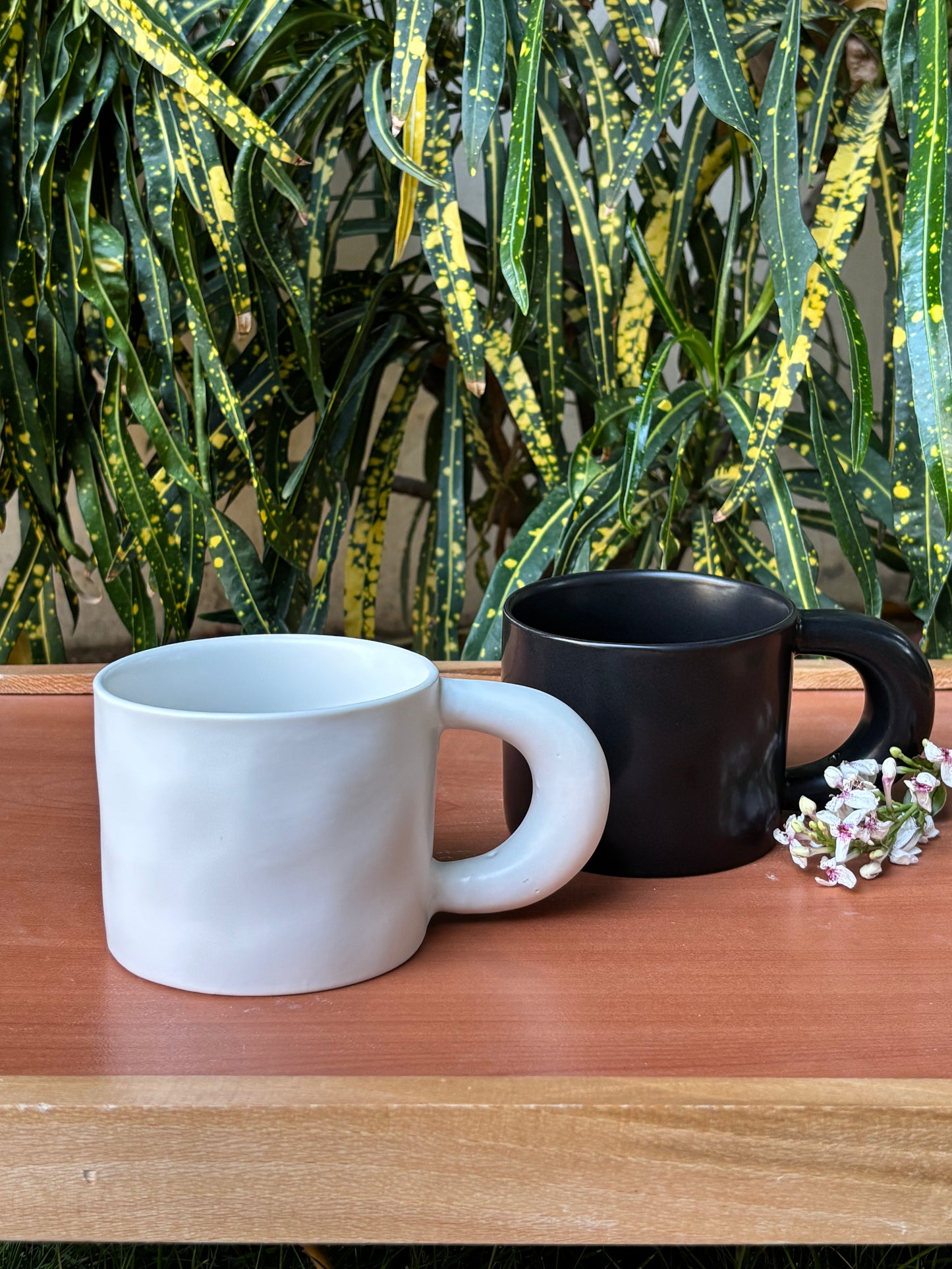 Chunky Loop Handle Ceramic Mug