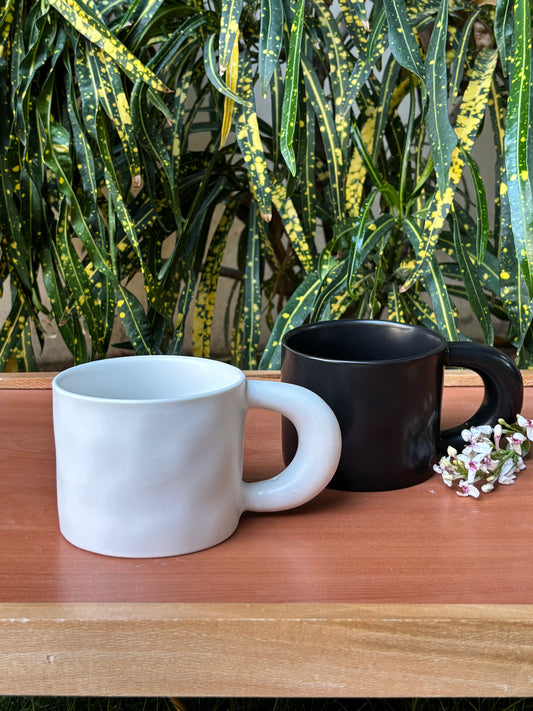 Chunky Loop Handle Ceramic Mug