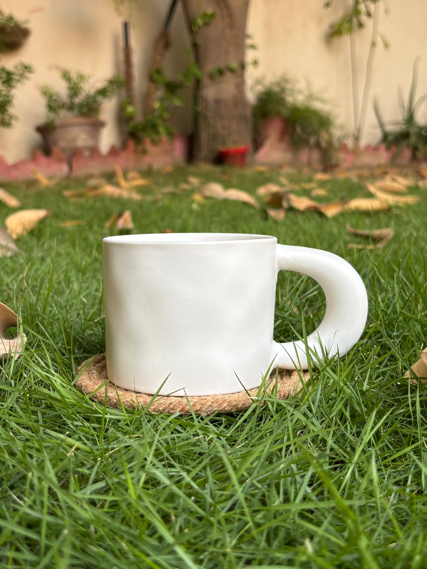 Chunky Loop Handle Ceramic Mug