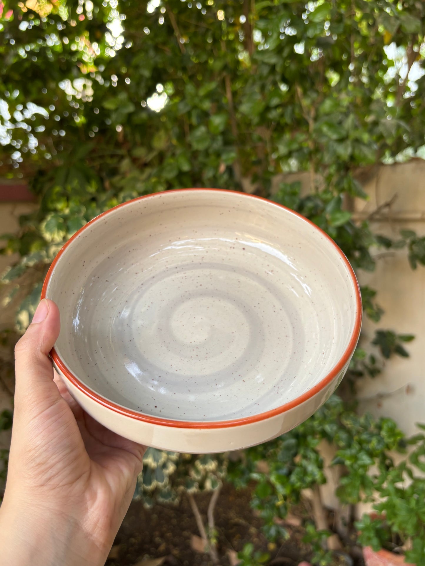 4-Piece Swirl Ceramic Dinnerware Set | Premium Tableware Collection