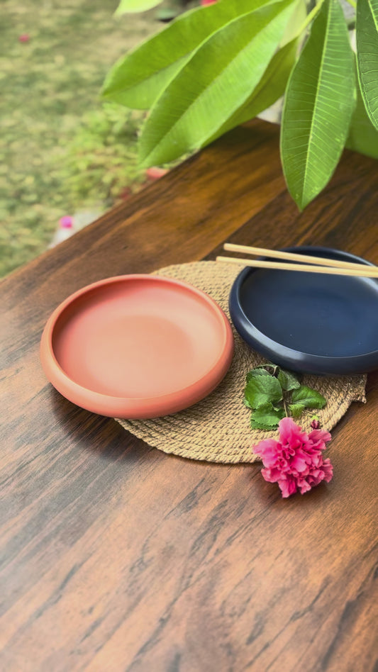 Terracotta Red Ceramic Bowl for Chowmein & Noodle Bowl